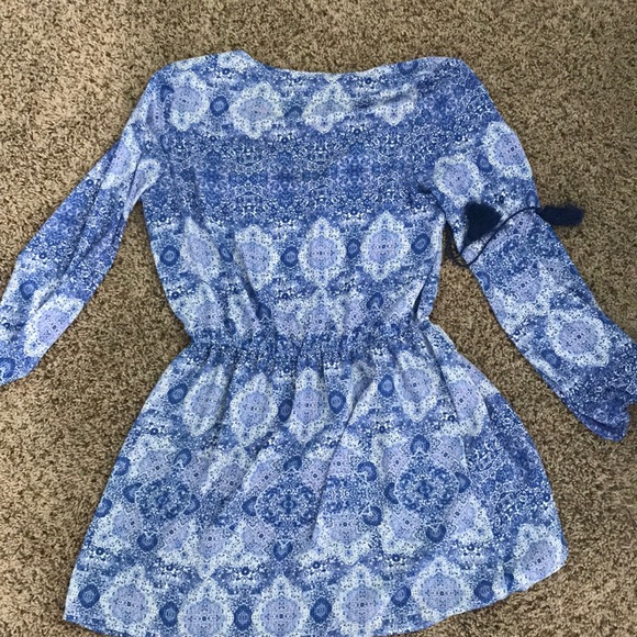 Blue paisley patterned dress - Picture 3 of 3